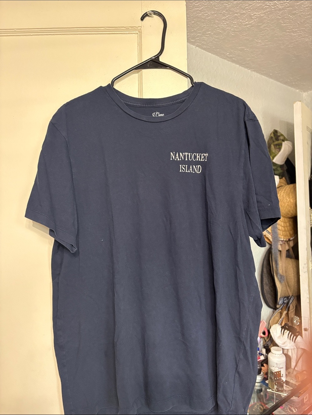 J. Crew Navy Nantucket Island Short-Sleeve Graphic Tee